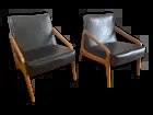 Paire de fauteuils Stella model Dorian année 1960