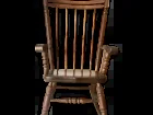 Rocking chair bois - Art & craft anglais