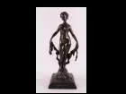 statuette en bronze